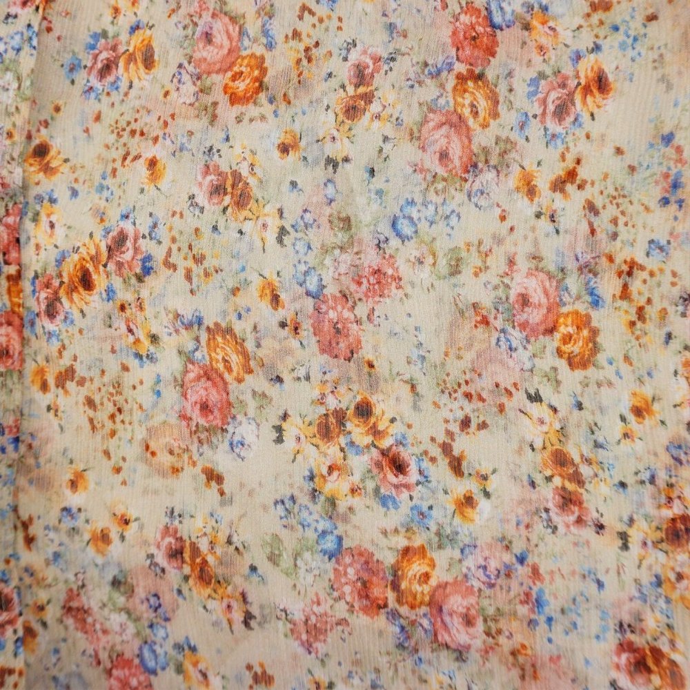 Dsquared2 Silk Floral-Print Button Up Shirt Women's - FCM58 - Picture 7 of 12